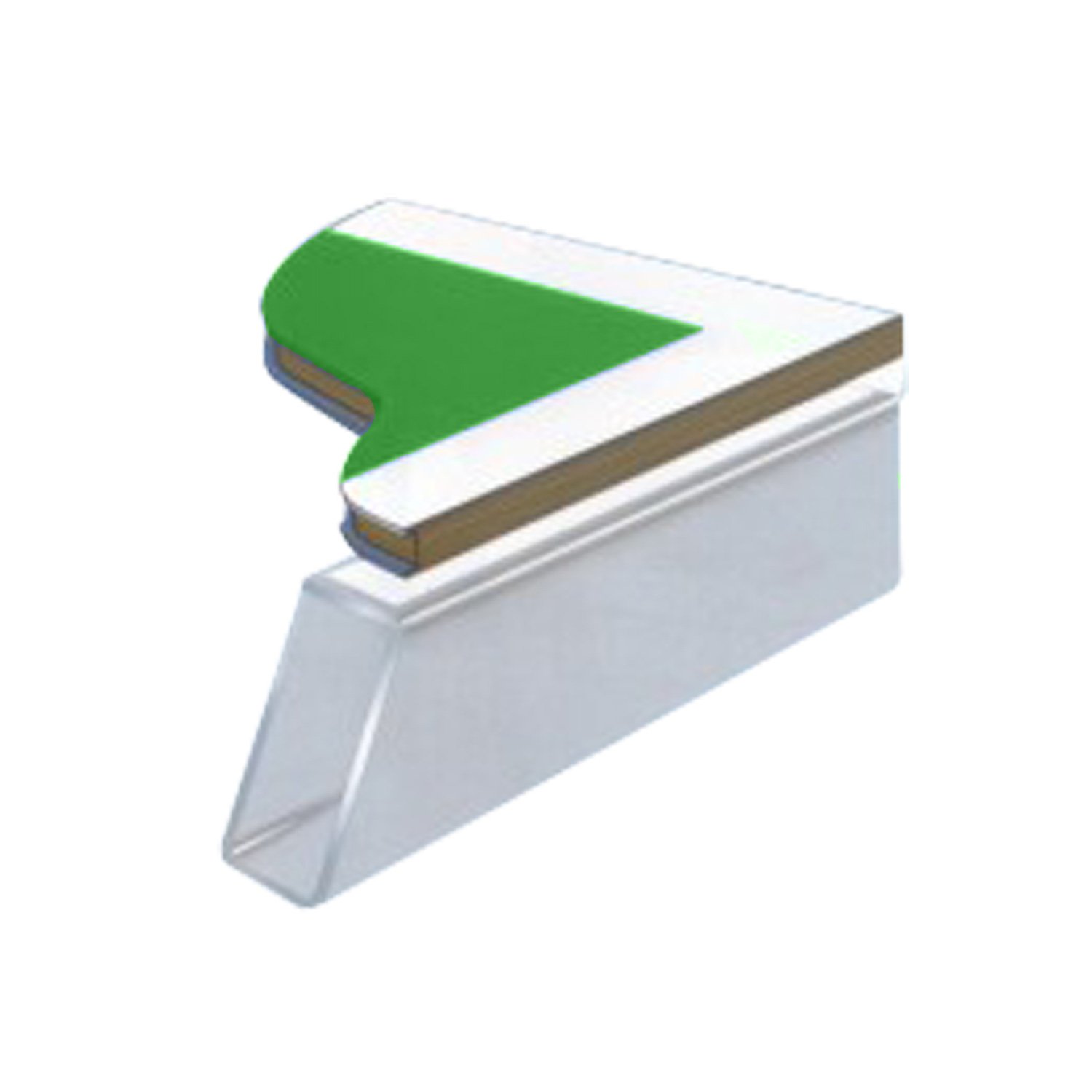 Всепогодный теннисный стол DFC TORNADO синий/зеленый (с сеткой) - вид 3