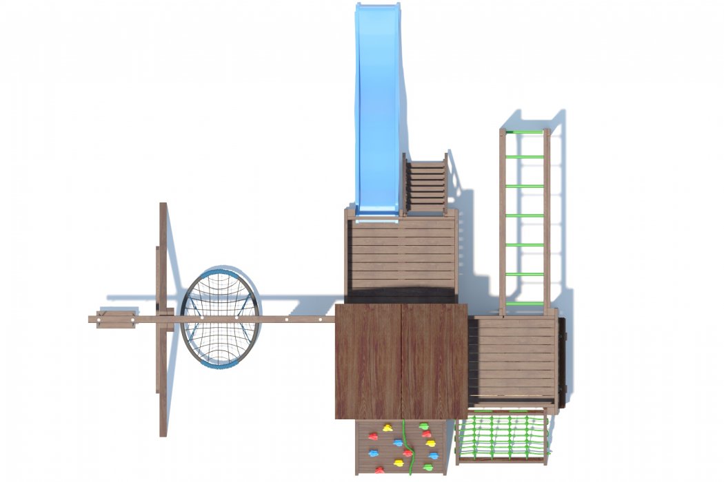 Детский игровой комплекс серия С3 модель 1 - вид 2