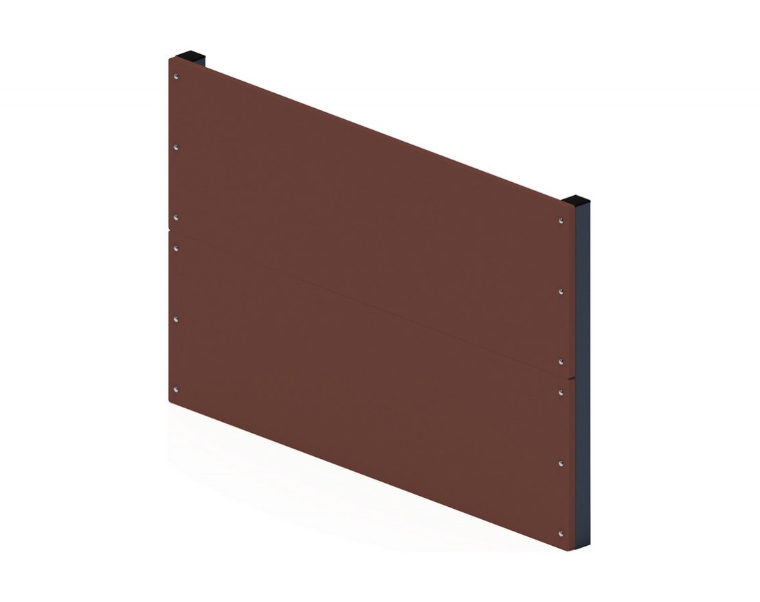 Барьер для собак Н=1000 мм каштановый 2 - вид 3