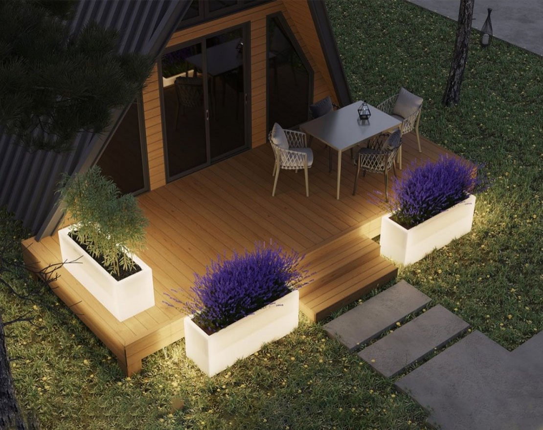 Кашпо Horizont S-L - вид 5